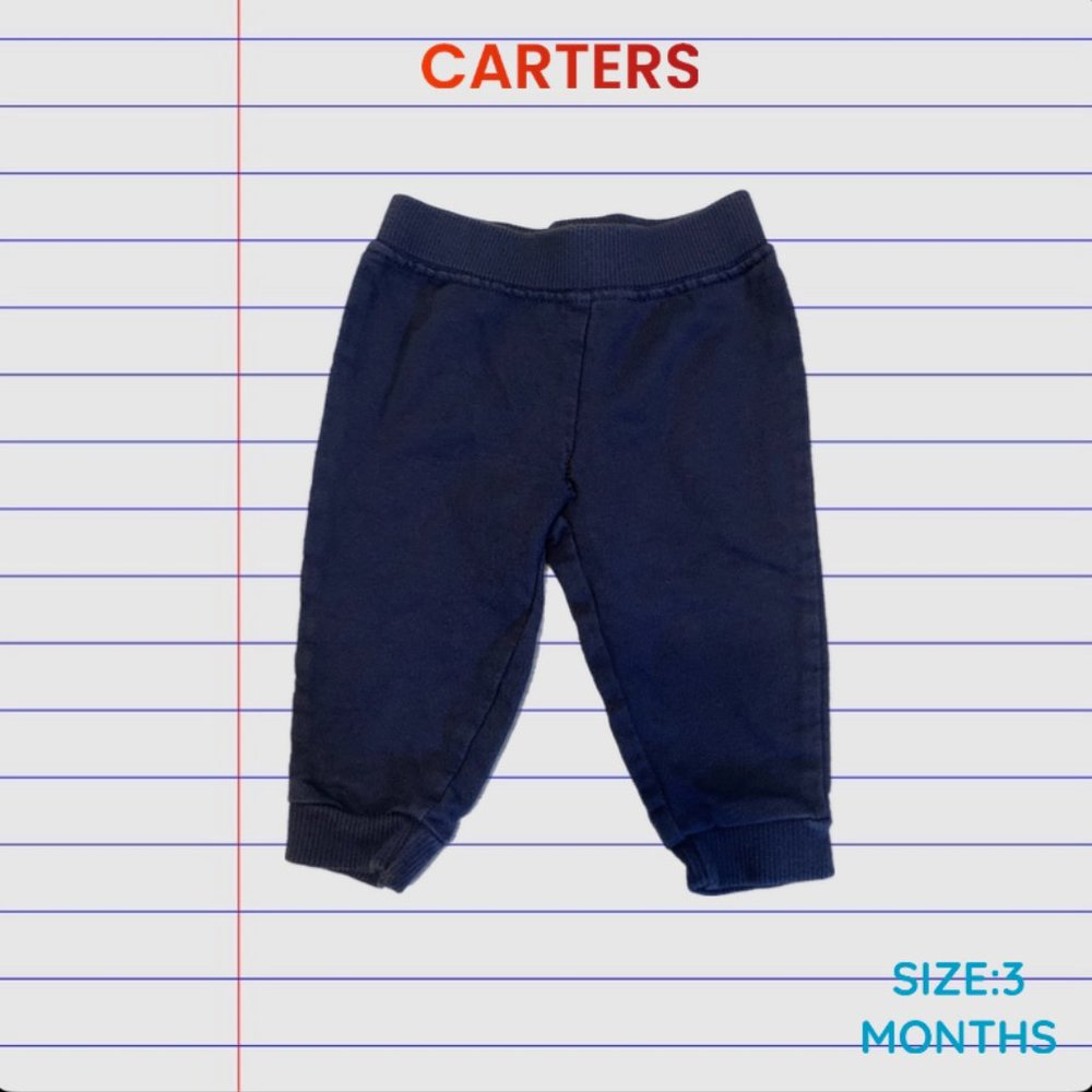 CARTERS BLUE COLOURED BOTTOMS FOR KIDS SIZE 3 MONTHS